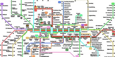 Peta munchen metro